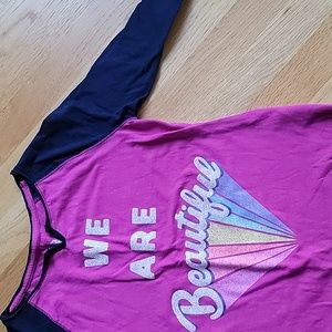 Girls 3/4 Sleeve Shirt